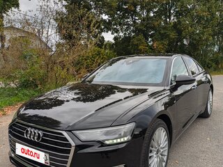 2020 Audi A6 40 TFSI V (C8), чёрный, 2900000 рублей, вид 1