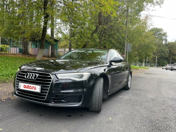 2015 Audi A6 IV (C7) Рестайлинг, чёрный, 1999999 рублей - вид 1