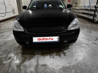 2008 Lada (ВАЗ) Priora I, чёрный, 300000 рублей, вид 4