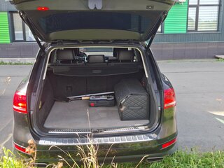 2013 Volkswagen Touareg II, чёрный, 2850000 рублей, вид 5