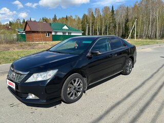 2012 Toyota Camry VII (XV50), чёрный, 1330000 рублей, вид 1