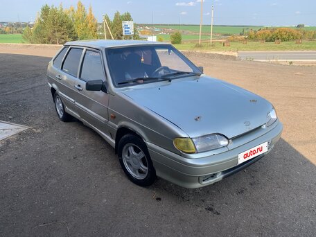 2005 Lada (ВАЗ) 2114, серебристый, 86000 рублей, вид 1