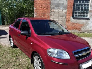 2010 Chevrolet Aveo I Рестайлинг, красный, 400000 рублей, вид 2