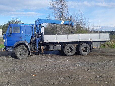1993 КамАЗ 53212, синий, 1300000 рублей, вид 2