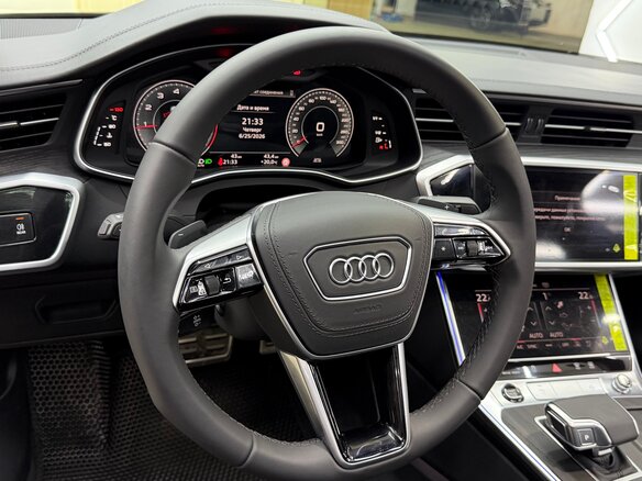 2025 Audi A6 45 TFSI Long V (C8) Рестайлинг, чёрный, 6100000 рублей - вид 22