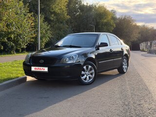 2008 Kia Magentis II, чёрный, 419700 рублей, вид 1