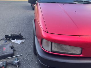 1989 Volkswagen Passat B3, красный, 280000 рублей, вид 2