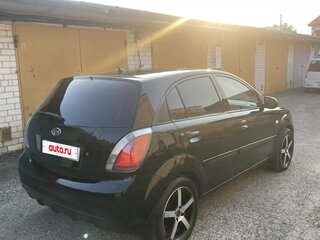 2010 Kia Rio II Рестайлинг, чёрный, 535000 рублей, вид 5