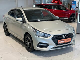 2018 Hyundai Solaris II, бежевый, 1089000 рублей, вид 3