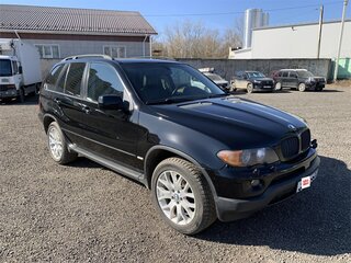 2003 BMW X5 3.0i I (E53) Рестайлинг, чёрный, 950000 рублей, вид 3