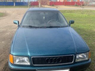 1991 Audi 80 V (B4), зелёный, 240000 рублей, вид 1