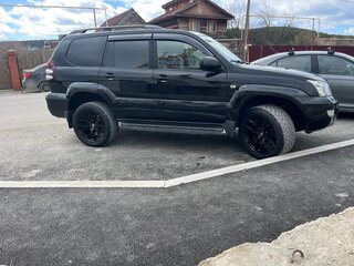 2008 Toyota Land Cruiser Prado 4-speed 120 Series Рестайлинг, чёрный, 3330000 рублей, вид 5