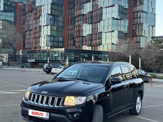 2012 Jeep Compass I Рестайлинг, чёрный, 1250000 рублей, вид 1