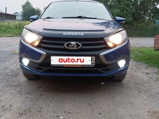 2022 Lada (ВАЗ) Granta I Рестайлинг, синий, 770000 рублей, вид 1
