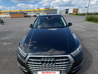 2018 Audi Q7 II (4M), чёрный, 4500000 рублей, вид 1