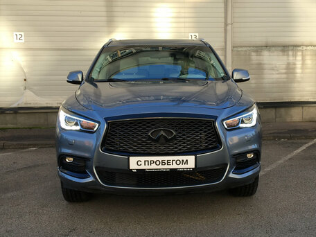 2016 Infiniti QX60 I Рестайлинг, серый, 1939000 рублей, вид 2