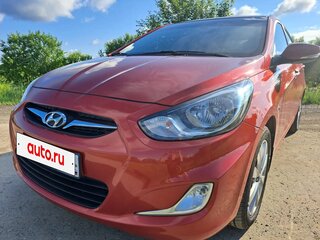 2012 Hyundai Solaris I, красный, 890000 рублей, вид 3
