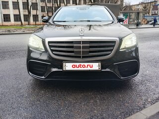 2019 Mercedes-Benz S-Класс 560 VI (W222, C217) Рестайлинг, чёрный, 3699000 рублей, вид 1