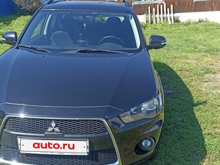 2011 Mitsubishi Outlander II Рестайлинг, чёрный, 1230000 рублей, вид 1