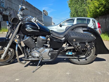 1998 Honda Shadow 400, чёрный, 350000 рублей, вид 2