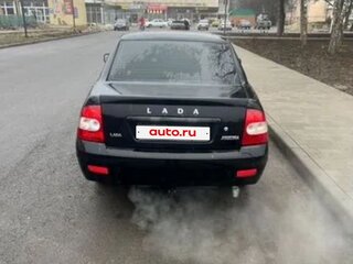 2007 Lada (ВАЗ) Priora I, чёрный, 210000 рублей, вид 2