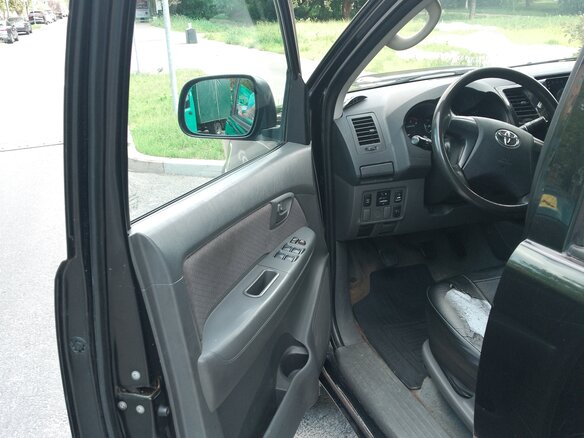 2012 Toyota Hilux VII Рестайлинг, чёрный - вид 12