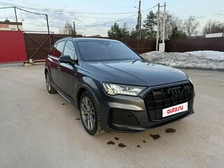 2021 Audi Q7 45 TDI II (4M) Рестайлинг, серый, 6800000 рублей, вид 3