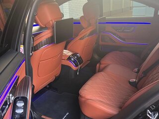 2021 Mercedes-Benz S-Класс 350 d Long 4MATIC VII (W223), чёрный, 10000000 рублей, вид 5