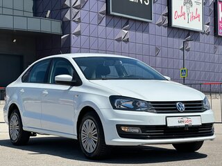 2020 Volkswagen Polo V Рестайлинг, белый, 1397000 рублей, вид 2