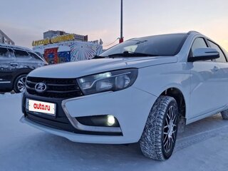 2018 Lada (ВАЗ) Vesta SW I, белый, 950900 рублей, вид 1