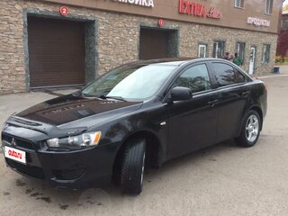 2008 Mitsubishi Lancer X, чёрный, 750000 рублей, вид 1