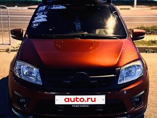 2017 Lada (ВАЗ) Granta I, красный, 660000 рублей, вид 4