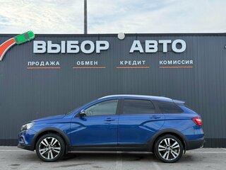 2020 Lada (ВАЗ) Vesta SW Cross I, синий, 1299000 рублей, вид 4