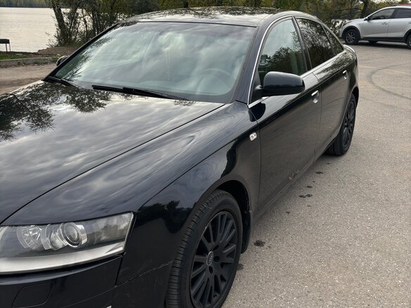 2008 Audi A6 III (C6), чёрный, 615000 рублей - вид 1