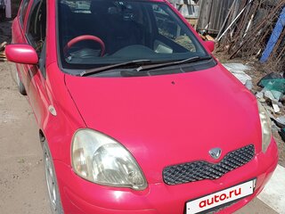 2004 Toyota Vitz I (P10), красный, 415000 рублей, вид 1