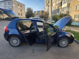 2007 Volkswagen Golf V, синий, 400000 рублей, вид 5