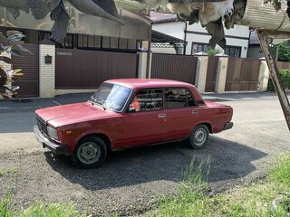1994 Lada (ВАЗ) 2107, красный, 40000 рублей, вид 2