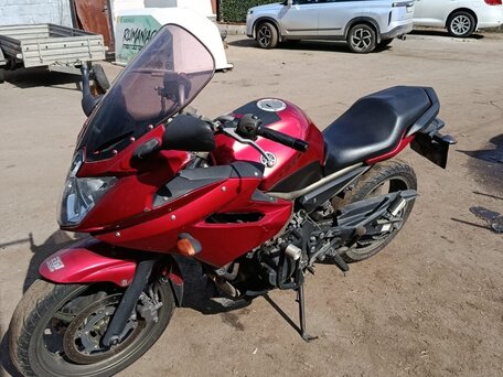 2009 Yamaha XJ6 (FZ6R), красный, 350000 рублей, вид 2