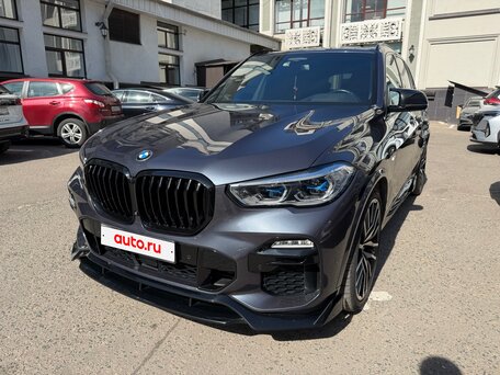 2021 BMW X5 M50d IV (G05/G18), серый, 8500000 рублей, вид 3