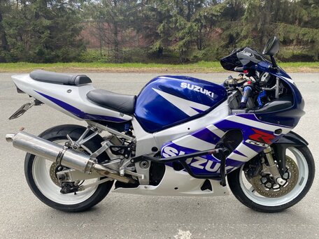 2000 Suzuki GSX-R 750, белый, 495000 рублей, вид 3