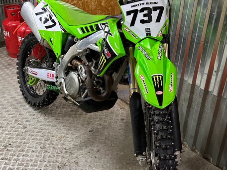 2019 Kawasaki KX 450, зелёный, 495000 рублей, вид 1