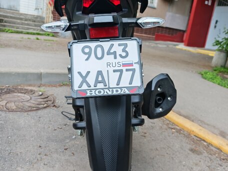2025 Honda CB 190X (Wuyang), чёрный, 350000 рублей, вид 4