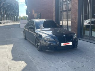 2004 BMW 5 серии 525i V (E60/E61), чёрный, 1450000 рублей, вид 4