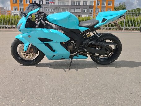 2004 Honda CBR 1000 RR/RA Fireblade, голубой, 510000 рублей, вид 2