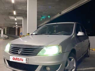 2012 Renault Logan I Рестайлинг, серый, 450000 рублей, вид 2
