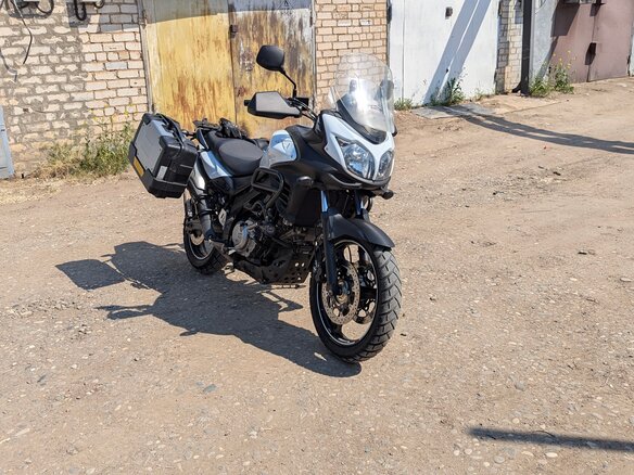 2014 Suzuki V-Strom DL 650, белый, 500000 рублей
