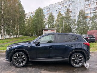 2017 Mazda CX-5 I Рестайлинг, синий, 1790000 рублей, вид 3