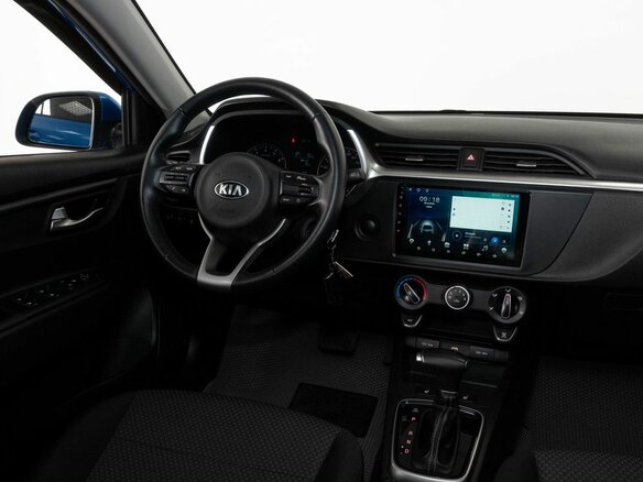 2020 Kia Rio X IV Рестайлинг, синий, 1770000 рублей - вид 12