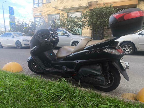 2006 Yamaha Majesty 400, чёрный, 180000 рублей - вид 3