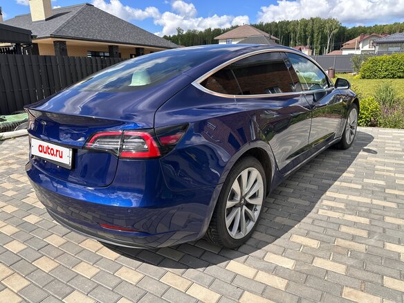 2018 Tesla Model 3 Long Range I, синий, 2890000 рублей - вид 7